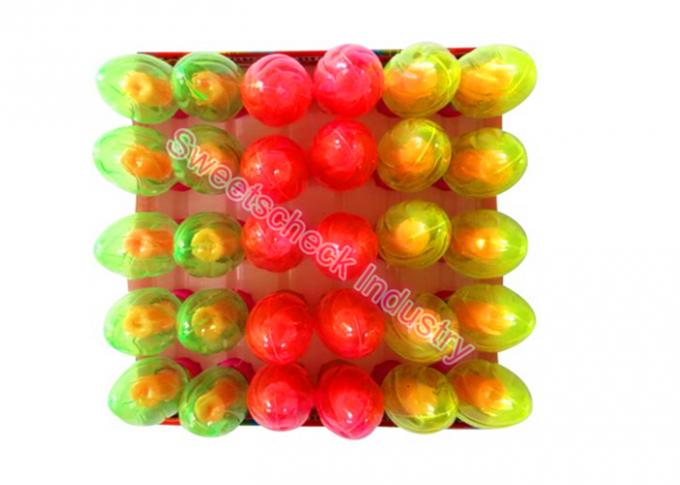 Do pirulito doce da forma do bulbo do sabor do fruto das crianças cores frescas de brilho instantâneas