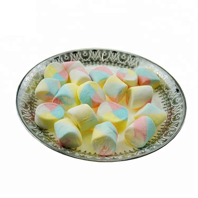 4 confeitos Halal ventilados Flavored mini fruto do fruto da cor marshmallows